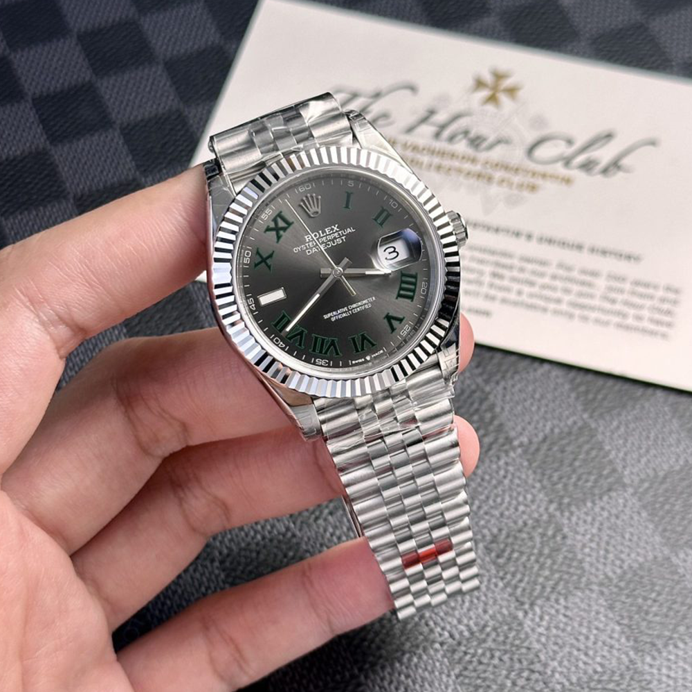 최고퀄 VS공장 롤렉스 데이저스트 윔블던 다이얼 스틸 41mm 126334