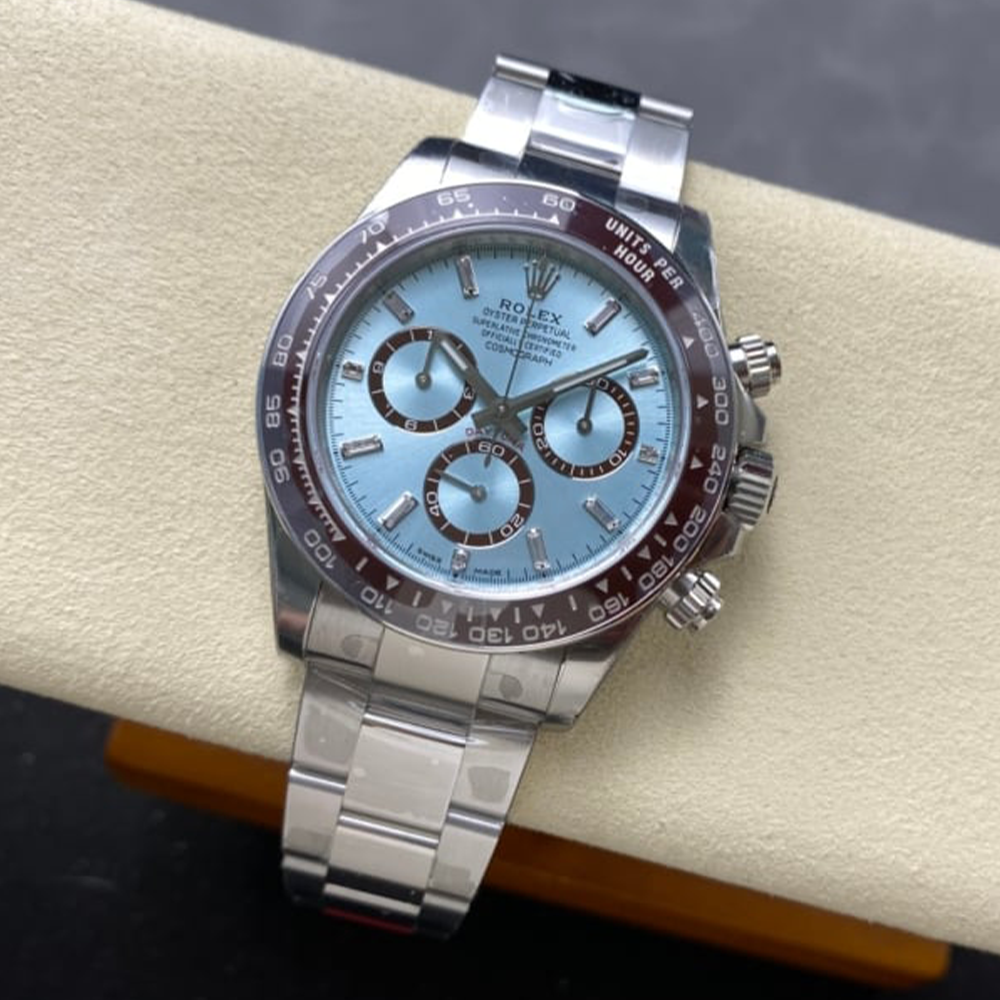 최고퀄 VS공장 V2 롤렉스 데이토나 플래티넘 다이아 다이얼 40mm 126506