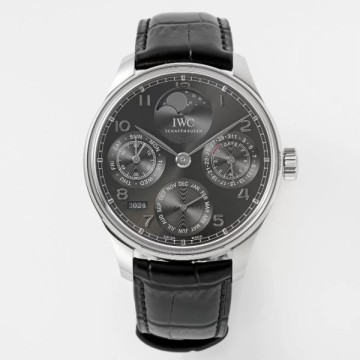 최고퀄 레플리카 IWC 포르투기저 퍼페추얼 캘린더 그레이 다이얼 IW503301