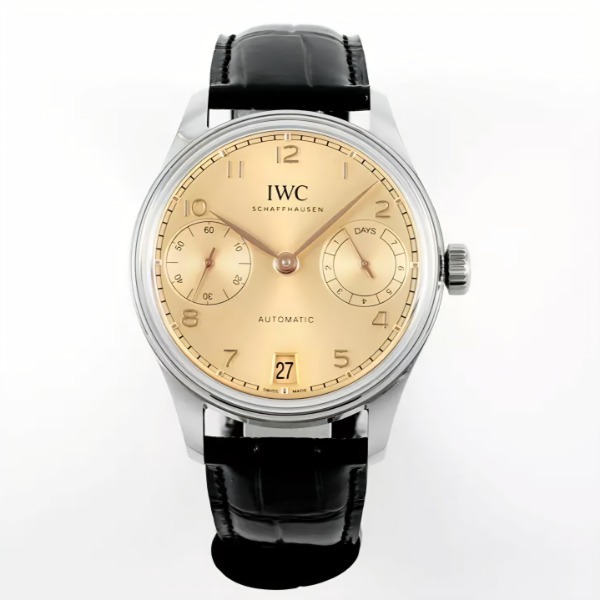 최고퀄 레플리카 IWC 포르투기저 오토매틱 42 샴폐인 다이얼 IW501705