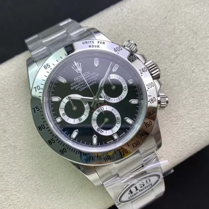 최고퀄 클린공장 롤렉스 데이토나 블랙 다이얼 화이트 골드 m116509