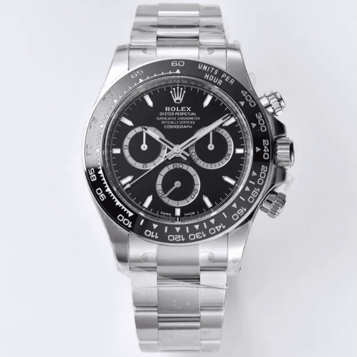 최고퀄 클린공장 롤렉스 코스모그래프 세라믹 데이토나 블랙 다이얼 126500