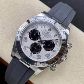 최고퀄 클린공장 롤렉스 데이토나 팬더 다이얼 화이트 골드 금통 러버밴드 116519