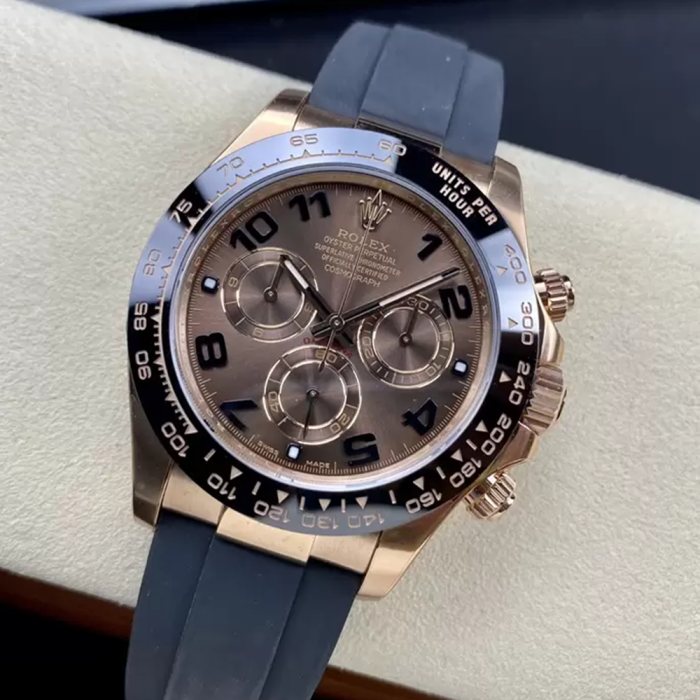 최고퀄 클린공장 롤렉스 데이토나 브라운 다이얼 로즈골드 금통 러버밴드 116515