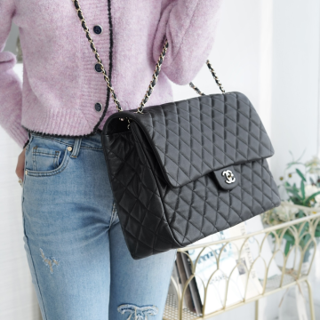 최고퀄 팬더샵 샤넬 클래식 플랩백 또는 24C 맥시 플랩백